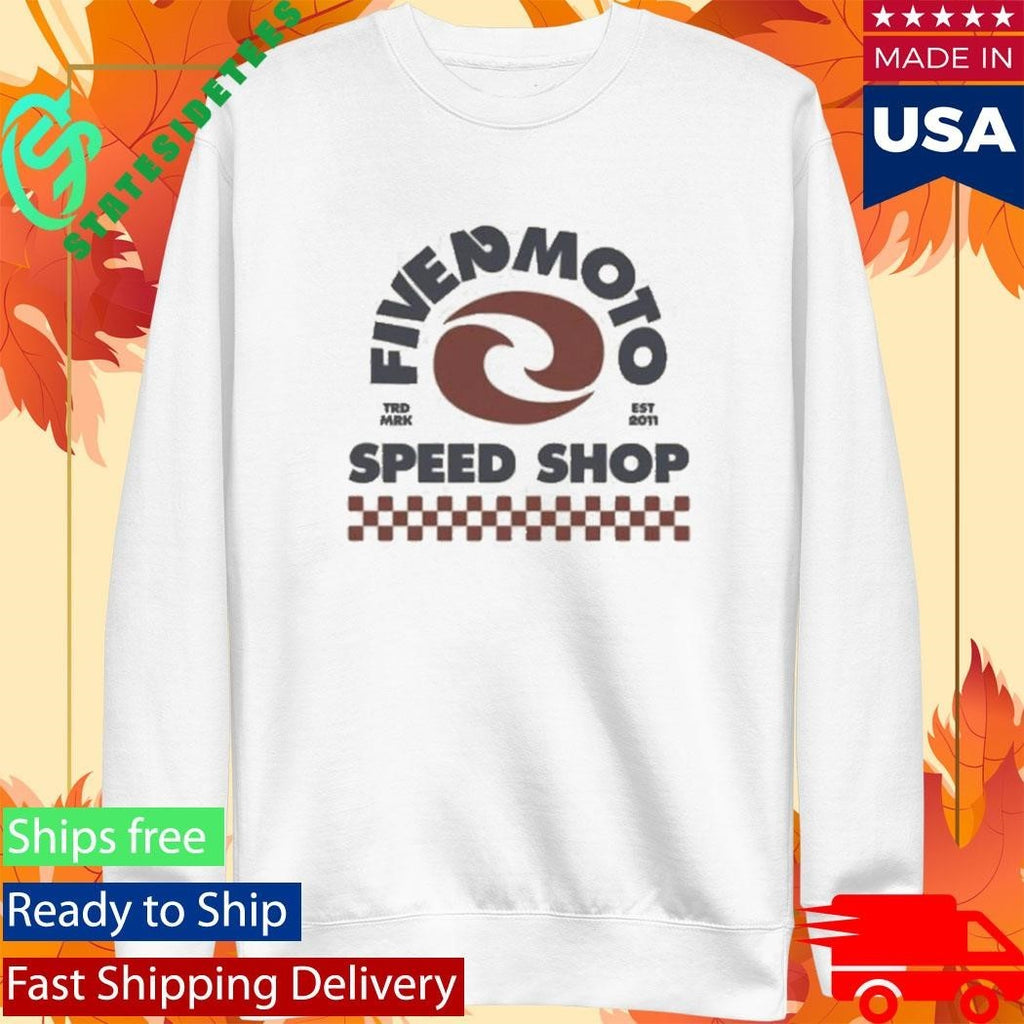 Five2 Moto Speed Shop Christian Shirt Unisex , , , Long Sleeve Tee