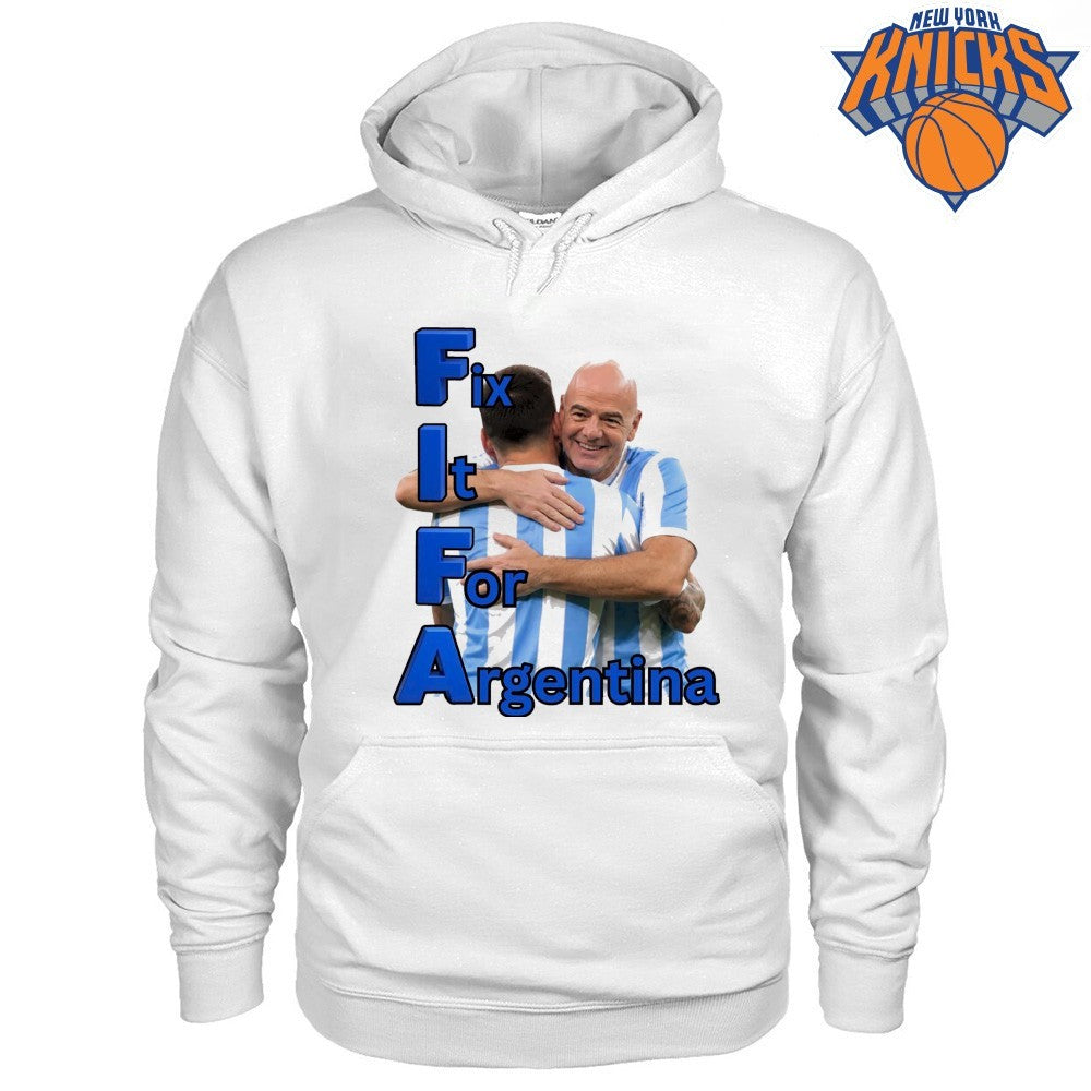 Fix It For Argentina FIFA Messi Infantino Meme Shirt