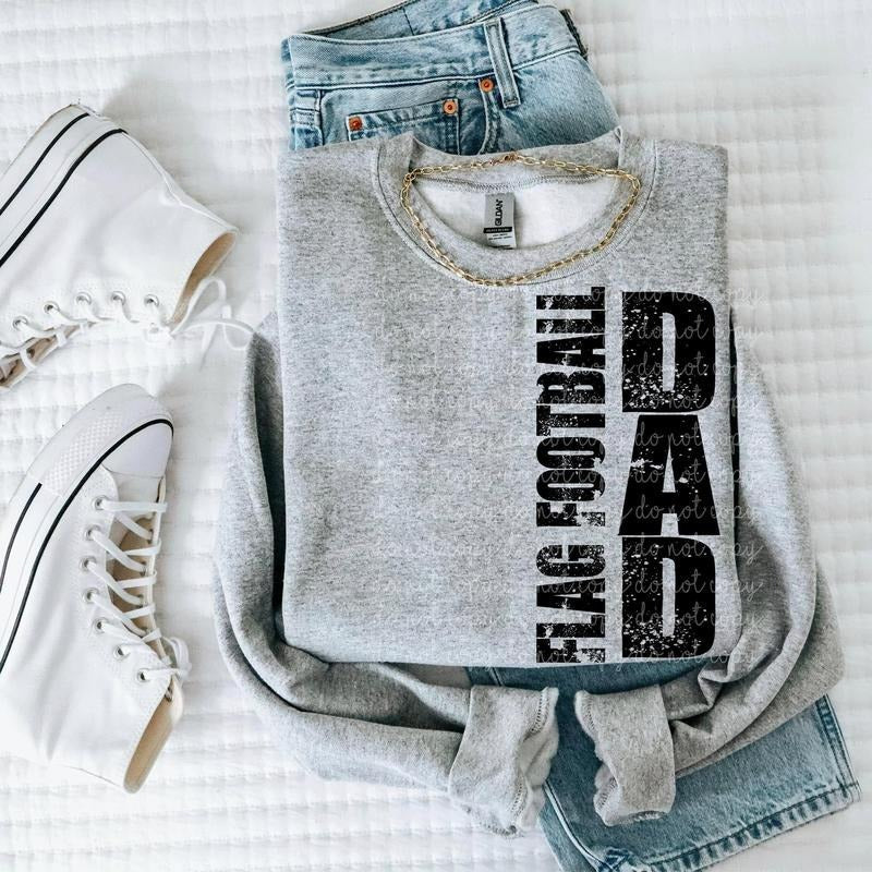 Flag Football Dad DTF Transfers THIS IS NOT SHIRT T-Shirts