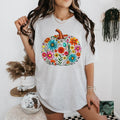 Floral Pumpkin T-Shirts