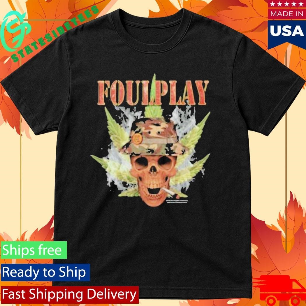 Foulplay Blunt Force Skull Shirt Unisex , , , Long Sleeve Tee