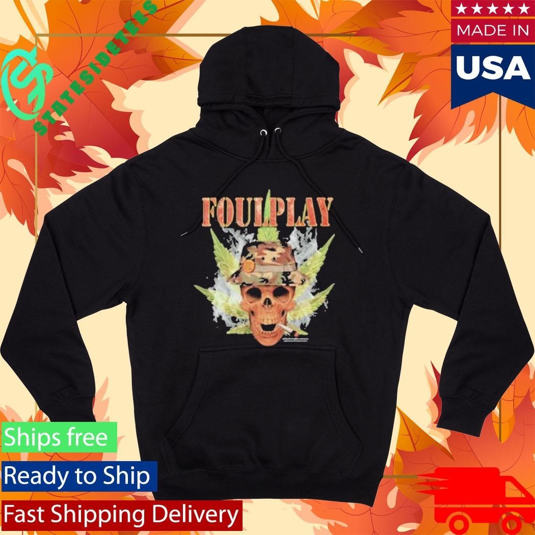 Foulplay Blunt Force Skull Shirt Unisex , , , Long Sleeve Tee