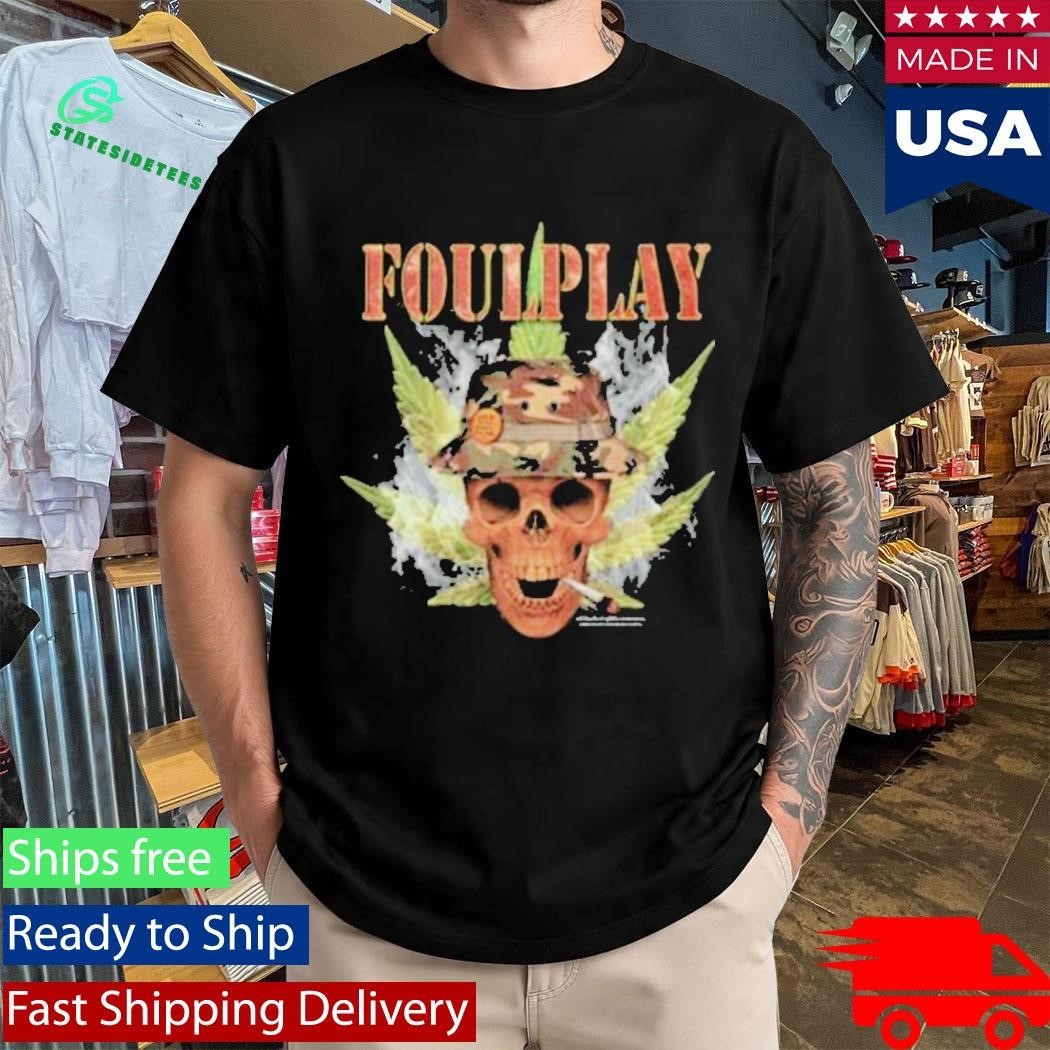 Foulplay Blunt Force Skull Shirt Unisex , , , Long Sleeve Tee