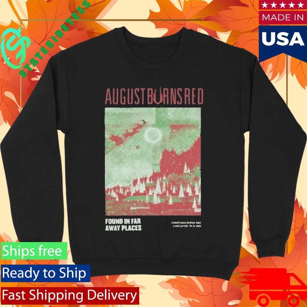 Found In Far Away Places Christmas Burns Red Lancaster Pa 2025 Shirt Unisex , , , Long Sleeve Tee