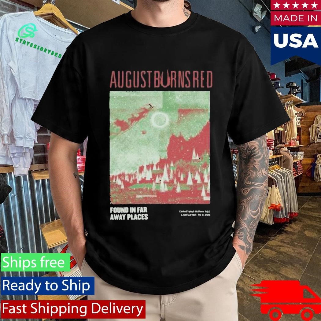Found In Far Away Places Christmas Burns Red Lancaster Pa 2025 Shirt Unisex , , , Long Sleeve Tee