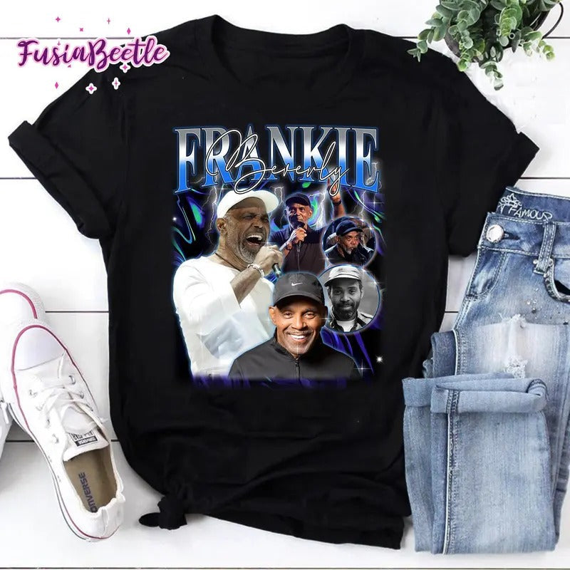 Frankie Beverly Bootleg Vintage Shirt Frankie Legend Shirt Best Frankie Shirt Frankie Legend Shirt Love Frankie T-Shirts