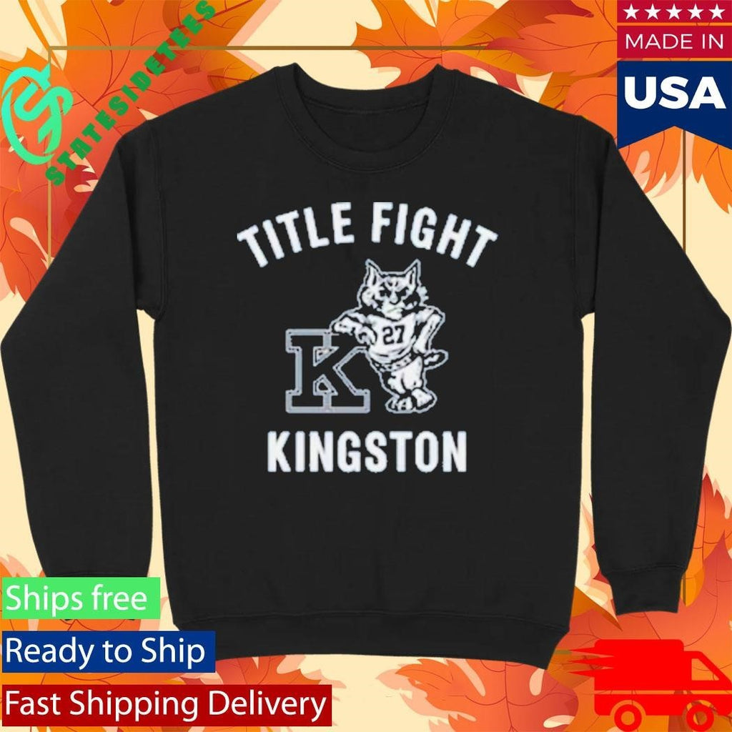 Free Divide Title Fight Kingston Shirt Unisex , , , Long Sleeve Tee