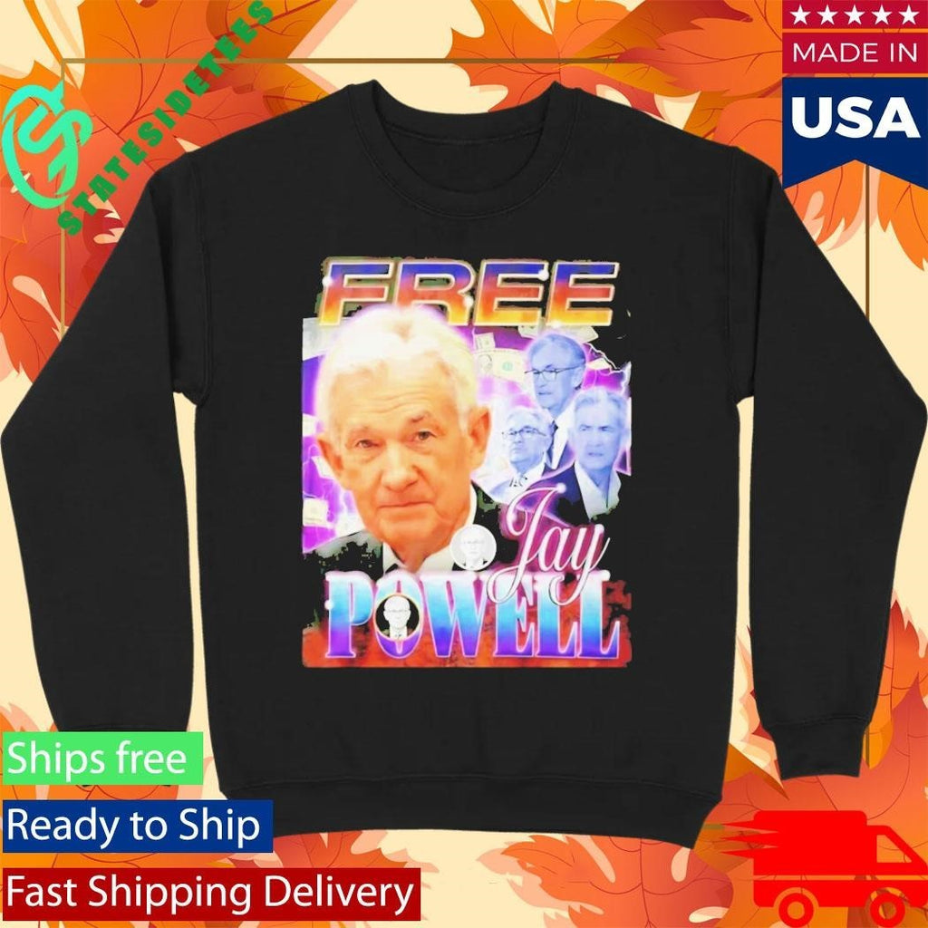 Free Jay Jerome Powell Shirt Unisex , , , Long Sleeve Tee