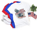 Freedom Tour 1776 American Eagle Shirt 4th July Shirt Freedom Shirt Independence Day Patriotic Shirt Memorial Day Menswear Top Underwear T-Shirts