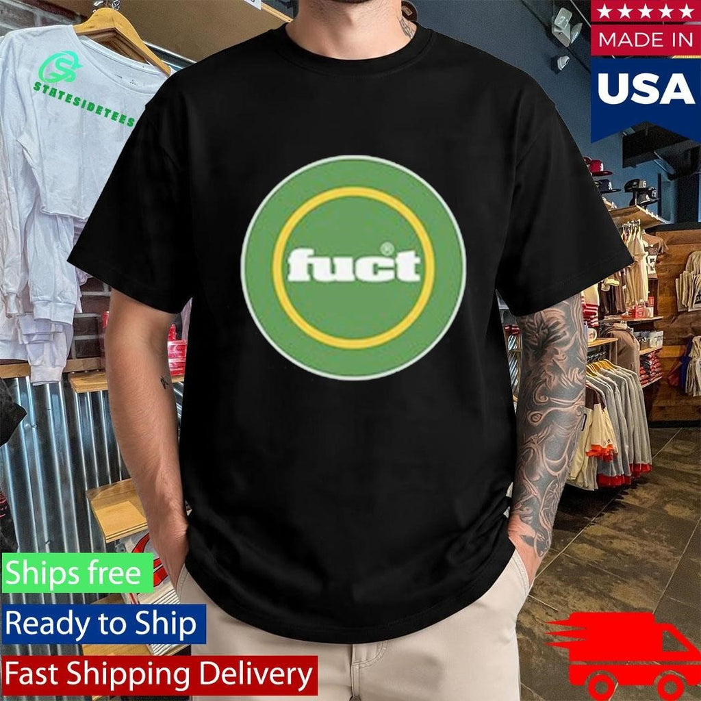 Fuct Circle Logo Shirt Unisex , , , Long Sleeve Tee