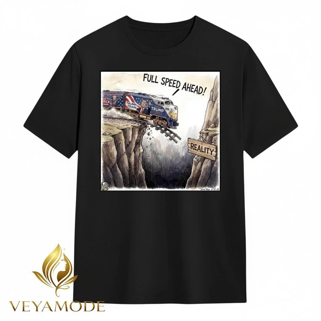 Full speed ahead Donald Trump train tee Unisex , , , Long Sleeve Tee