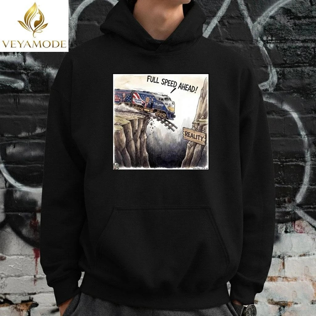 Full speed ahead Donald Trump train tee Unisex , , , Long Sleeve Tee
