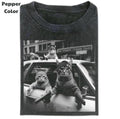 Funny Animal Vintage Cat Gang Cat Shirt Meme Cringe Funny Shirt Menswear Womenswear Streetwear Cotton Comfort T-Shirts
