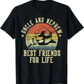 Funny Best Friend Shirts Best Friend Uncle Nephew Best Friends Life Funny Uncle Menswear Top Casual Classic T-Shirts