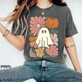 Funny Cat Shirt Dead Inside But Floral Ghost Halloween Shirt Pumpkin Fall Boho Spooky Season ShirtStill Love Cats Black Cat Halloween Shirt Ghost Shirt Womenswear Tops T-Shirts