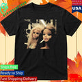 Funny Distressed Doll Smoking Shirt Unisex , , , Long Sleeve Tee
