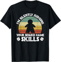 Funny Gamer Shirts Gamers Game Night Funny Board Games Lover Menswear Top Casual Classic T-Shirts