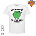 Funny Green Frog Holding Knife Meme Shirt