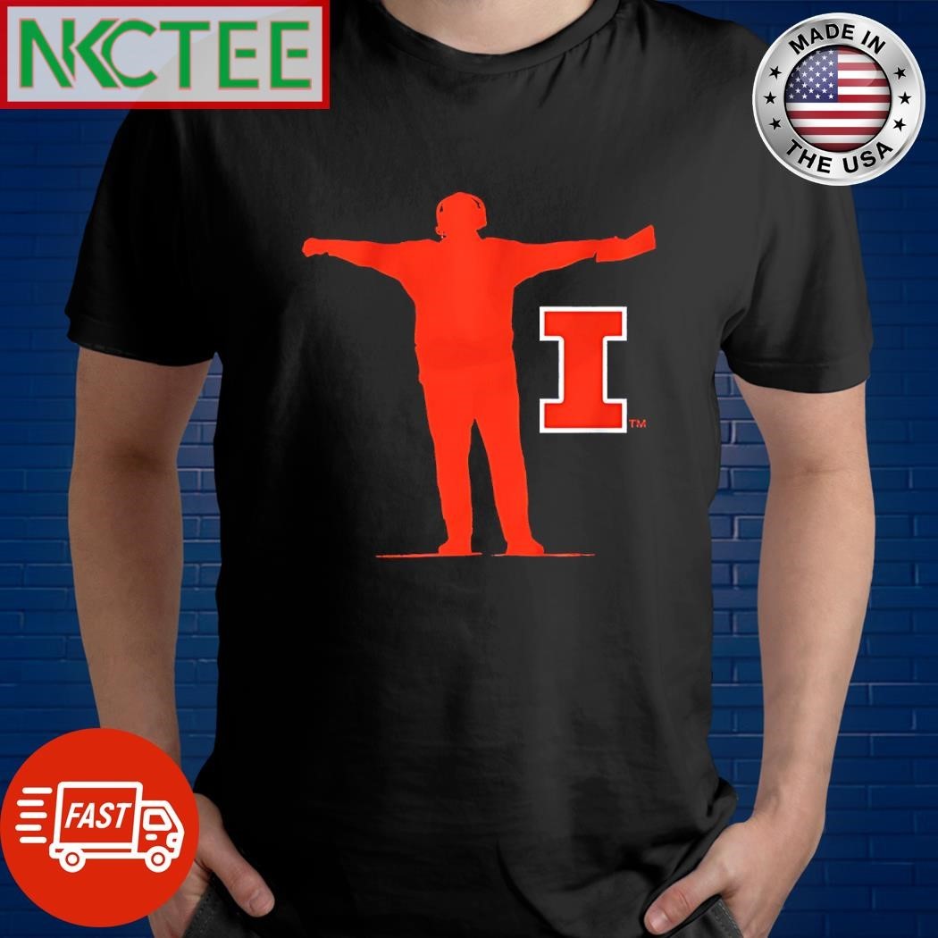 Funny Illinois Football Coach Sign Bret Arnold Bielema graphic shirt Unisex , , , Long Sleeve Tee
