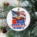 Funny Maga Donald Ornament Trump 2024 Ornament Election 2024 Ornament Trump Vance 2024 Political Trends MAGA Trump Ornament Xmas T-Shirts