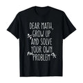 Funny Math Shirt Teen Tween Teacher College T-Shirts