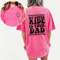 Funny Ride Humor Wife Funny Wifey Tops Womenswear Cotton Fabric Relaxed Fit Chic T-Shirts