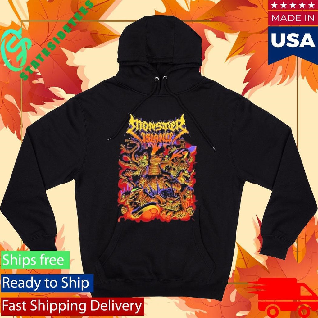 G X K Godzilla Awakens Metalcropolis Unisex , , , Long Sleeve Tee