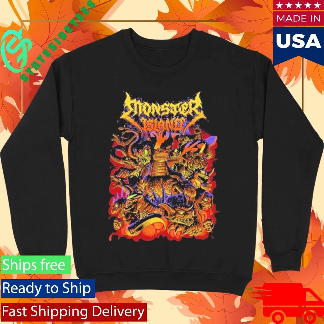 G X K Godzilla Awakens Metalcropolis Unisex , , , Long Sleeve Tee