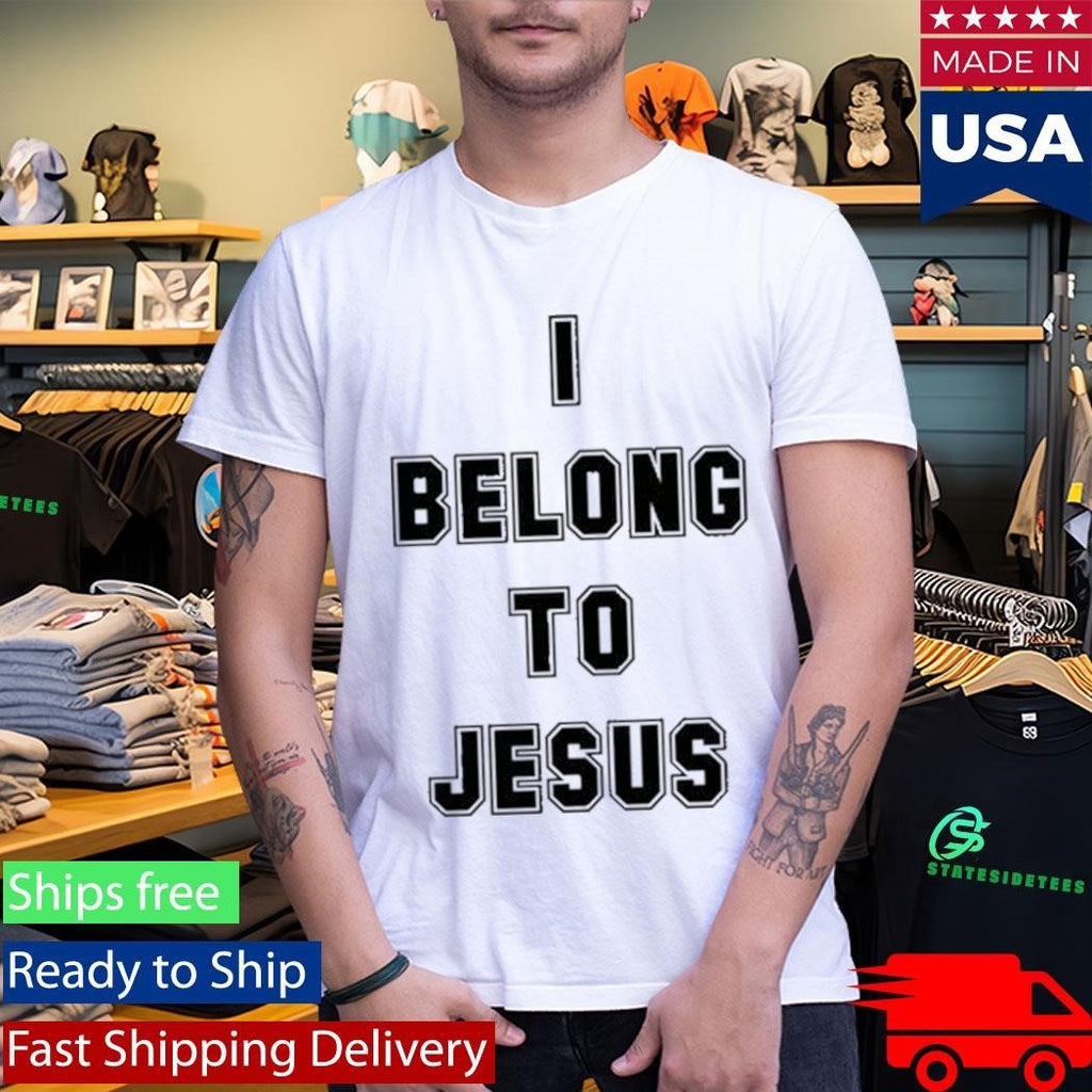 Gabriel Jesus I Belong To Jesus Shirt Unisex , , , Long Sleeve Tee