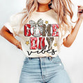Game Day Baseball Baseball Bow Baseball Mama Brushstroke T-Shirts