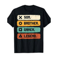 Game Son Brother Teens Gaming Fun Quality Cotton Fabric Casual Made USA T-Shirts