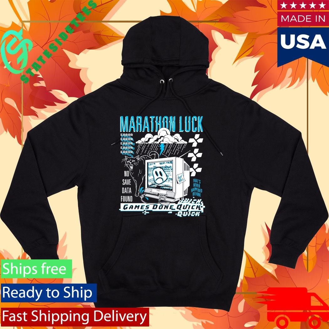 Games Done Quick Marathon Luck Shirt Unisex , , , Long Sleeve Tee