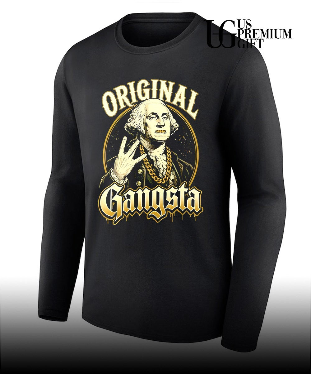Gangsta George Washington Gangster shirt
