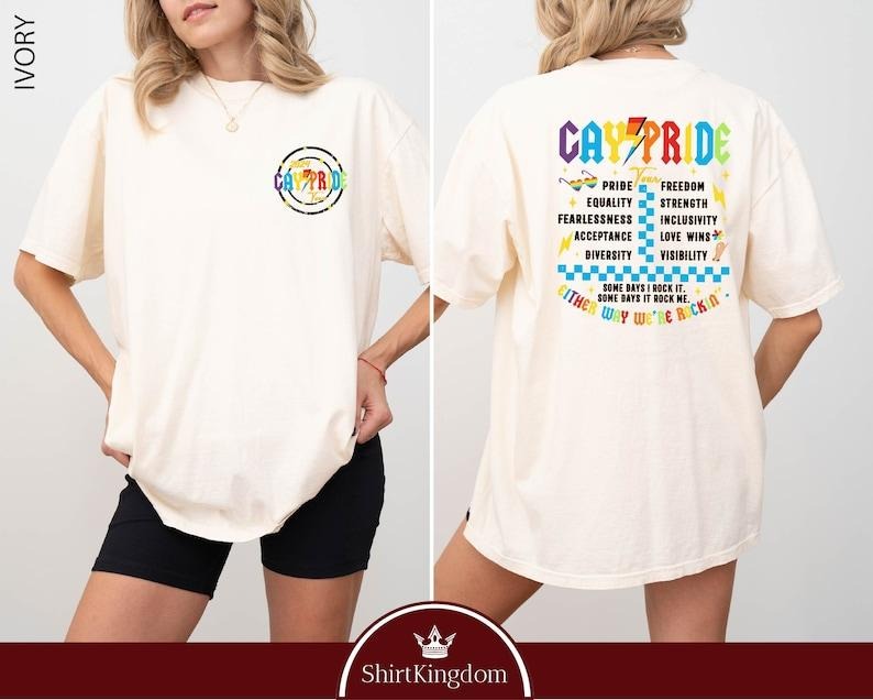 Gay Pride Tour 2024 Shirt Equality Shirt Gay Pride Shirt Pride Month Shirt LGBTQ Ally Shirt Gay Festival Shirt Pride Tour Shirt T-Shirts