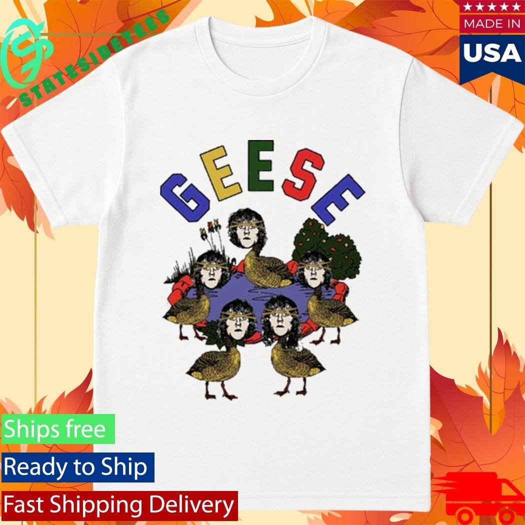 Geese Surreal Goose Illustration Unisex , , , Long Sleeve Tee