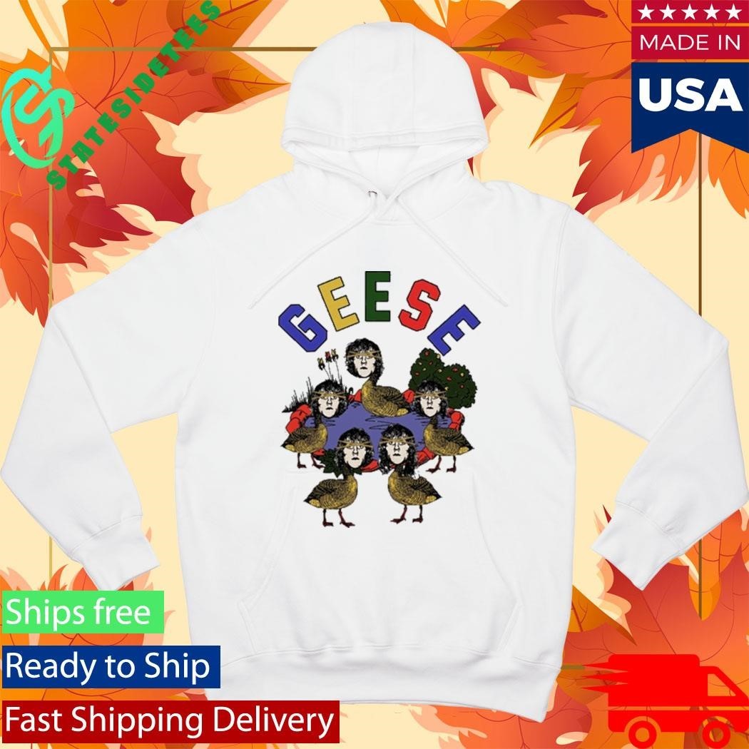 Geese Surreal Goose Illustration Unisex , , , Long Sleeve Tee