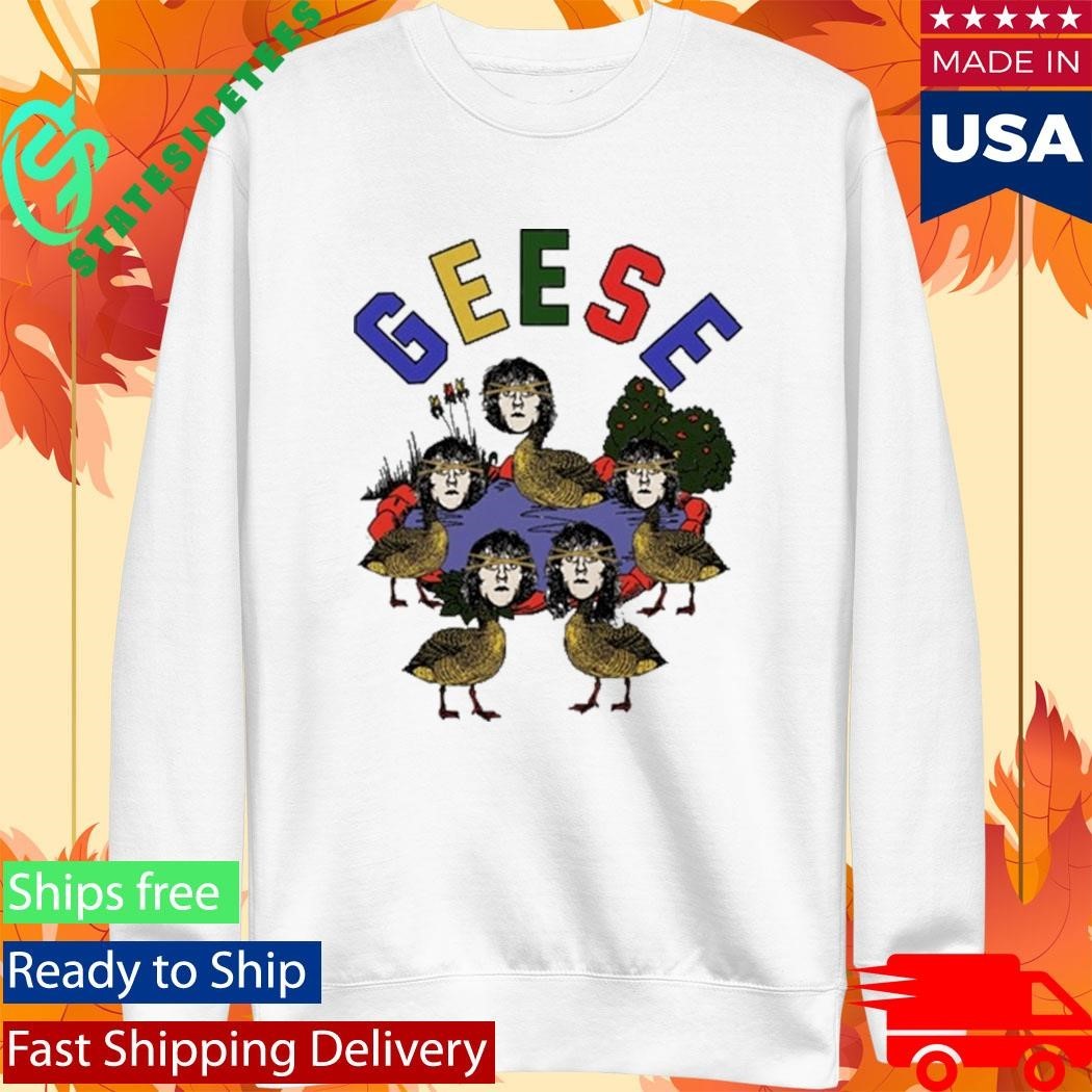 Geese Surreal Goose Illustration Unisex , , , Long Sleeve Tee