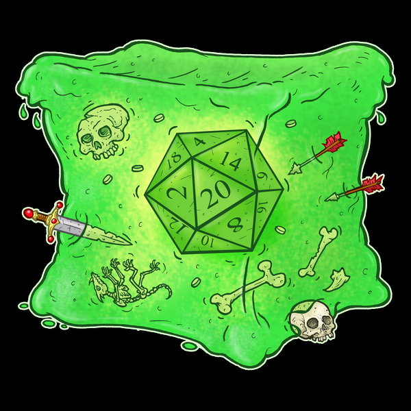 Gelatinous Cube D20