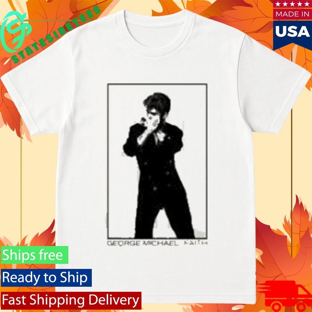 George Michael Faith Photo Shirt Unisex , , , Long Sleeve Tee