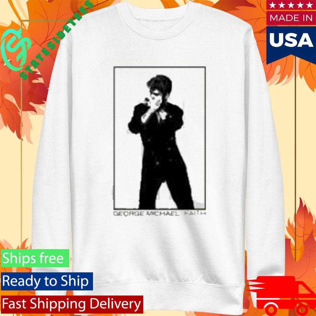 George Michael Faith Photo Shirt Unisex , , , Long Sleeve Tee