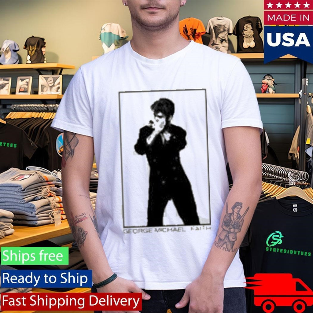 George Michael Faith Photo Shirt Unisex , , , Long Sleeve Tee