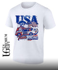 George Washington USA Team Racing 250 Nascar shirt