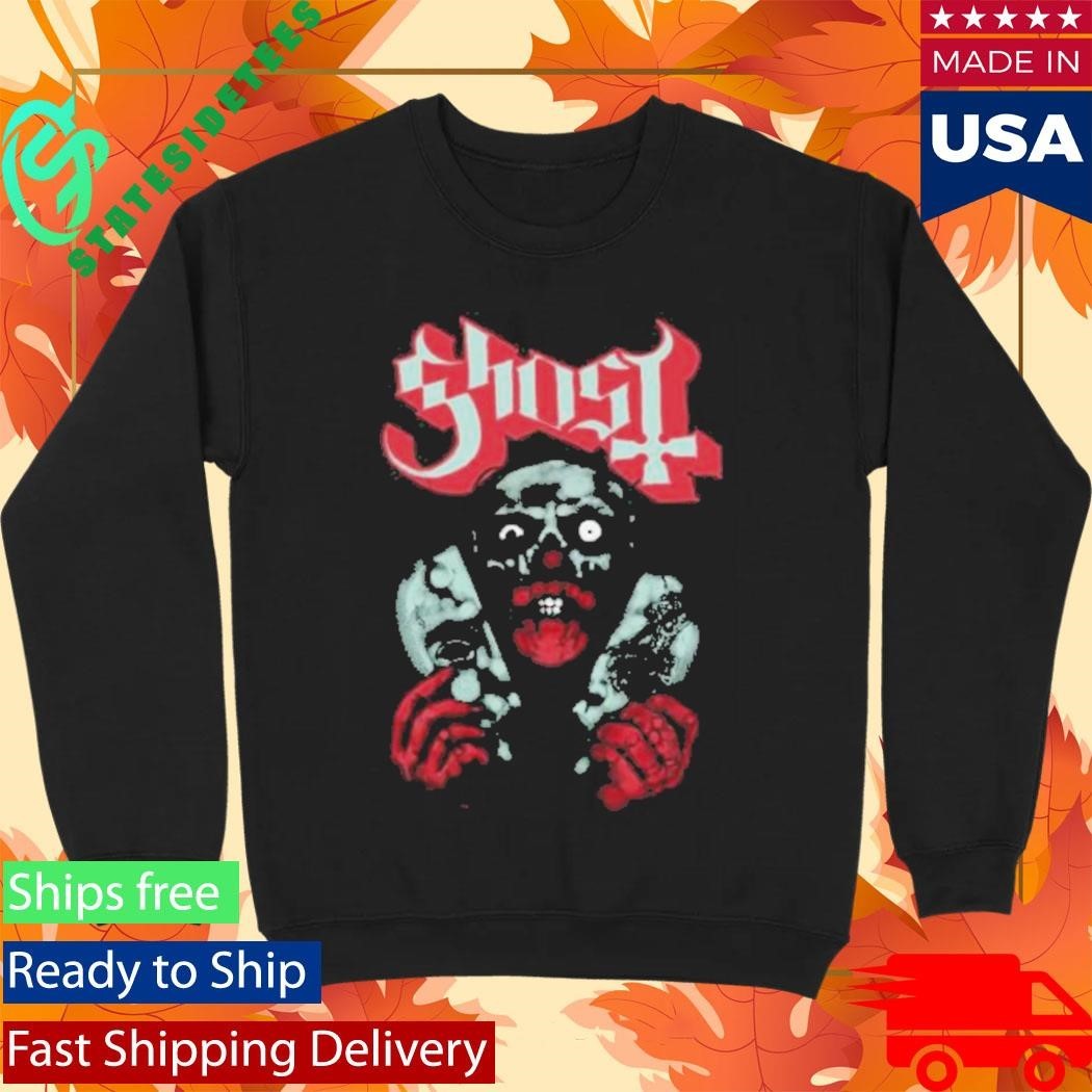 Ghost Masks Unisex , , , Long Sleeve Tee