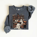 Ghost Reading Books Acotar Ghost Acotar Bookish Ghost T-Shirts