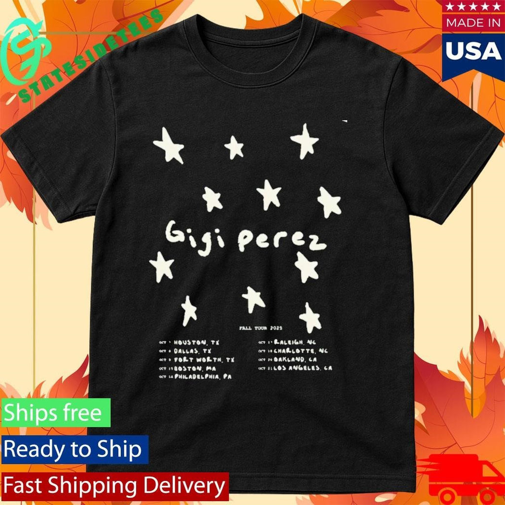 Gigi Perez Black Tour Shirt Unisex , , , Long Sleeve Tee