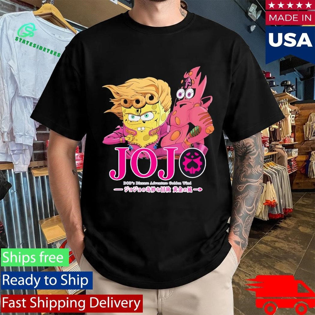 Giornobob Jojo Bob’s Bizzare Adventure Golden Wind Shirt Unisex , , , Long Sleeve Tee