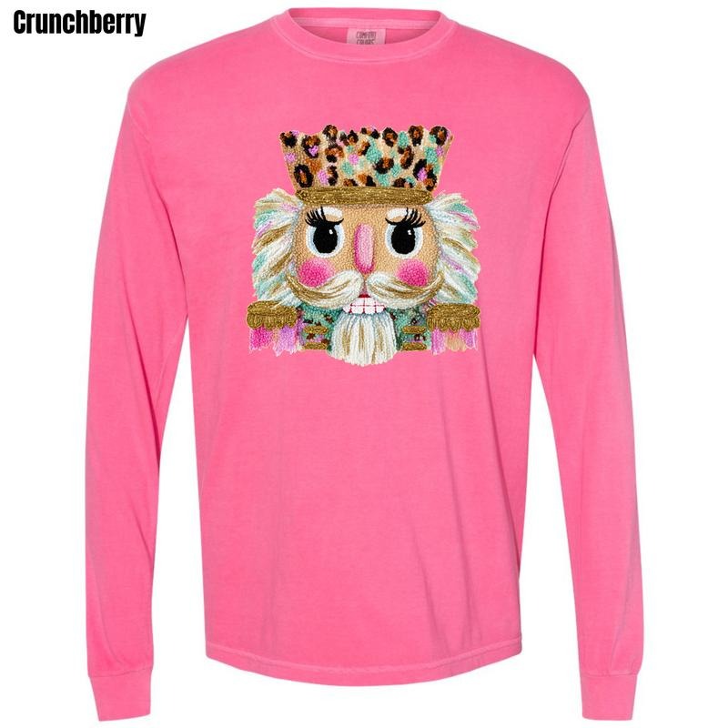Glamorous Nutcracker Comfort Colors Long Sleeve 'NLB' T-Shirts