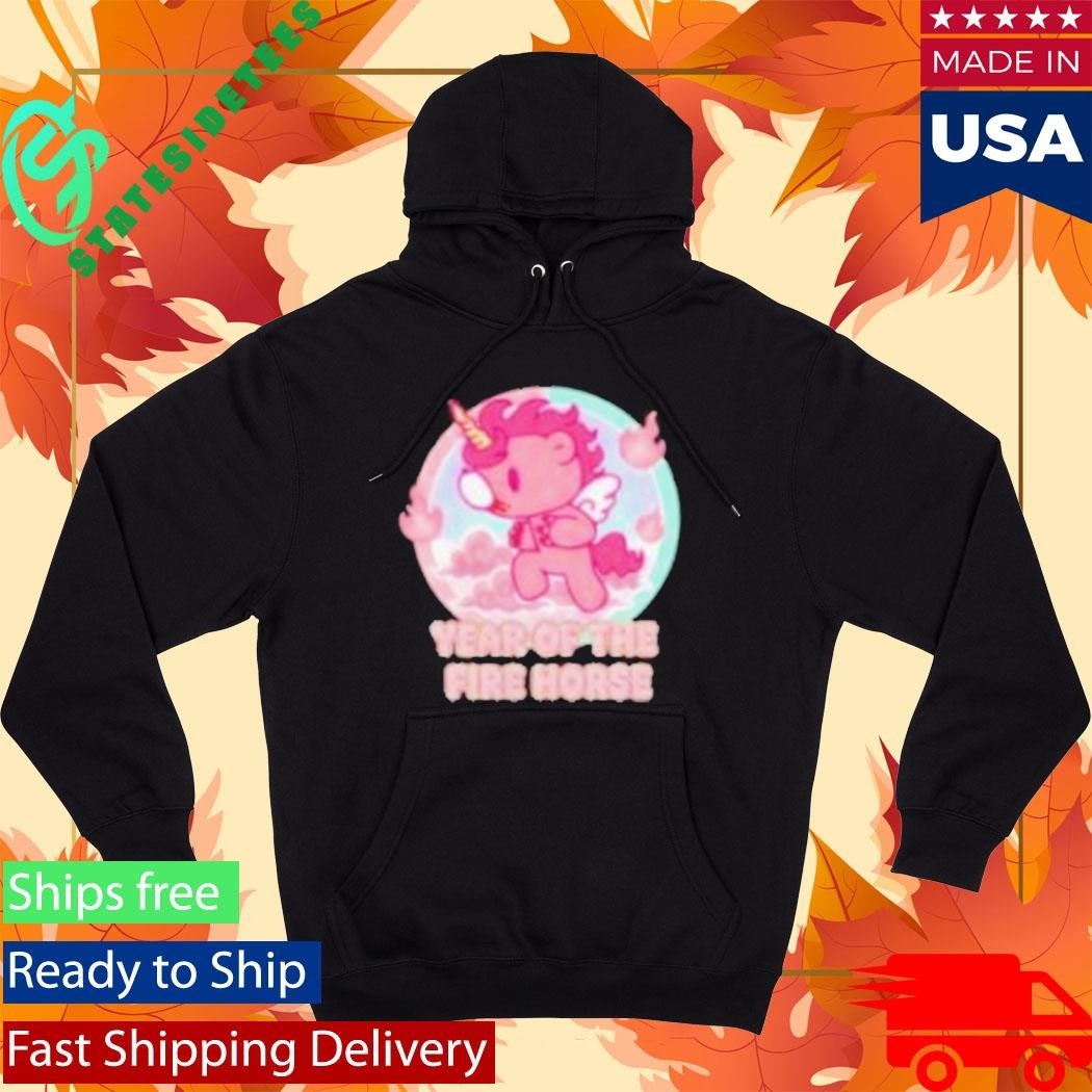 Gloomy Bear Year Of The Fire Horse Shirt Unisex , , , Long Sleeve Tee