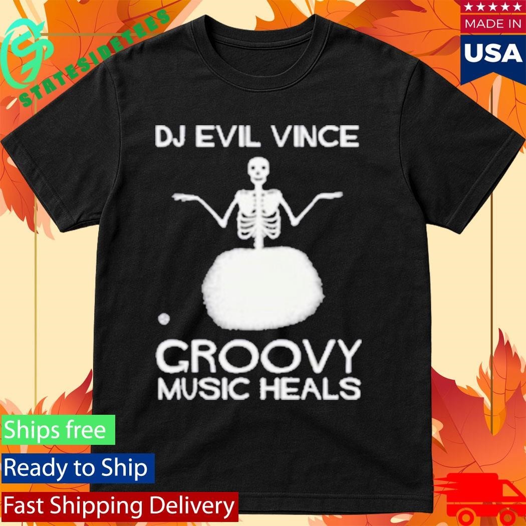 Go Ahead Groovy Music Heals Shirt Unisex , , , Long Sleeve Tee