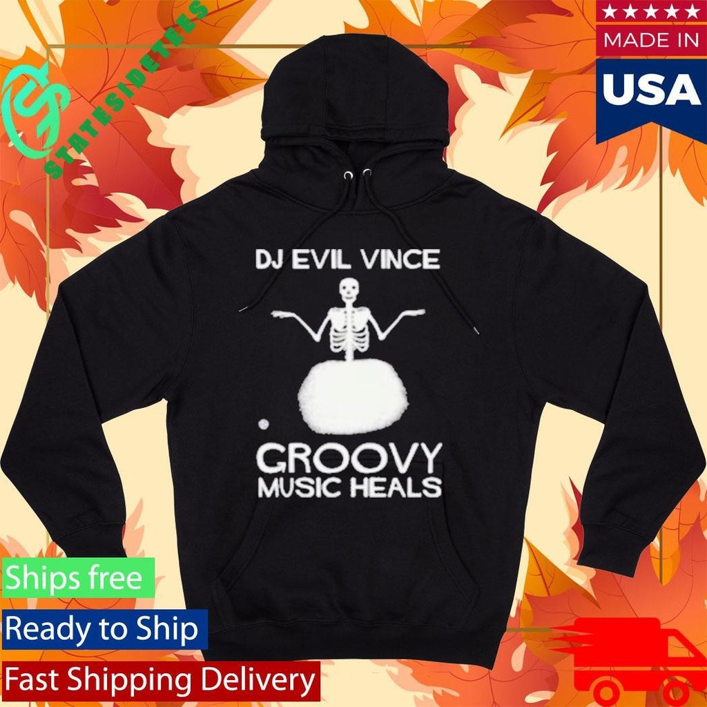 Go Ahead Groovy Music Heals Shirt Unisex , , , Long Sleeve Tee